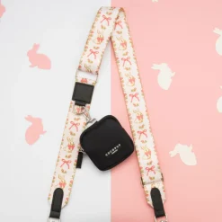 Cocopup Bag Straps-Bag Strap - Bow-tiful Bunny