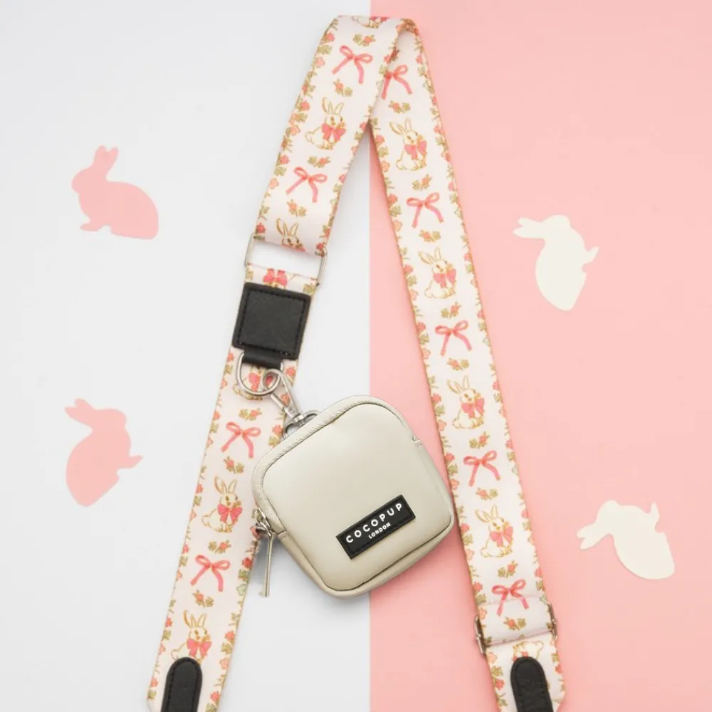 Cocopup Bag Straps-Bag Strap - Bow-tiful Bunny