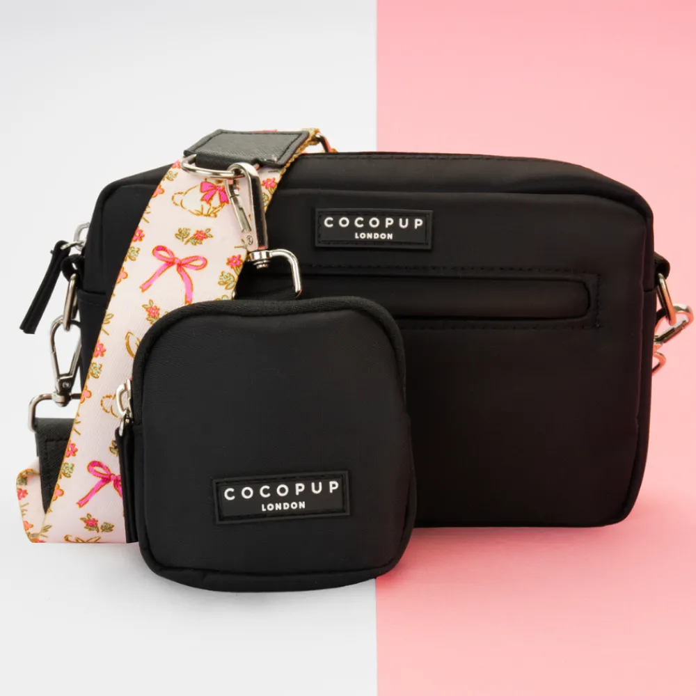 Cocopup Bag Straps-Bag Strap - Bow-tiful Bunny