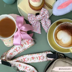 Cocopup Bag Straps-Bag Strap - Bow-tiful Bunny
