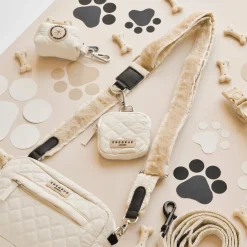 Cocopup Bag Straps-Bag Strap - Cream Quilted