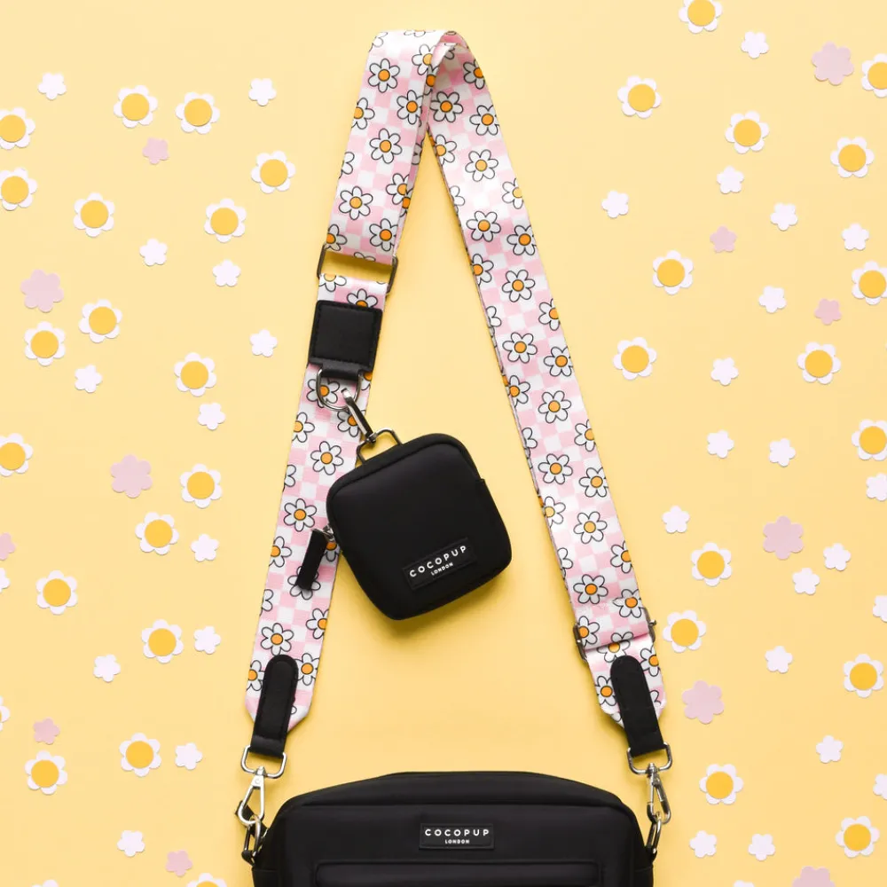 Cocopup Bag Straps-Bag Strap - Daisy Gingham Rave
