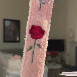 Cocopup Bag Straps-Bag Strap - Embroidered Roses Teddy