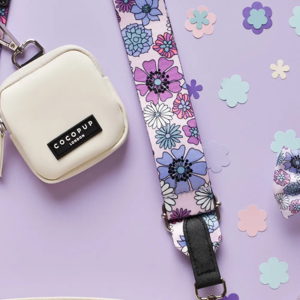 Cocopup Bag Straps-Bag Strap - Pastel Flowers
