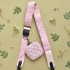Cocopup Bag Straps-Bag Strap - Quilted Ditsy Floral Pink
