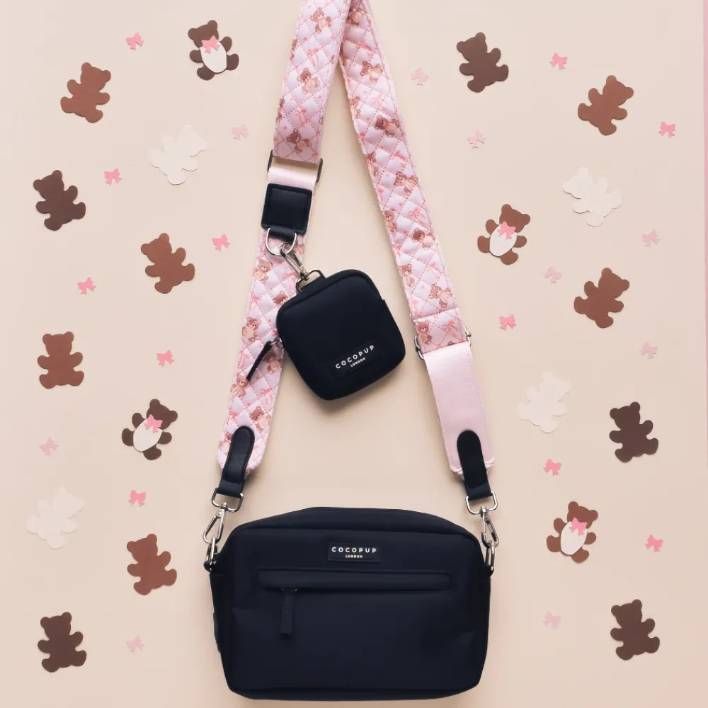 Cocopup Bag Straps-Bag Strap - Quilted Thea Teddy
