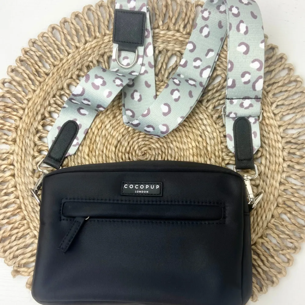Cocopup Bag Straps-Bag Strap - Sage Leopard