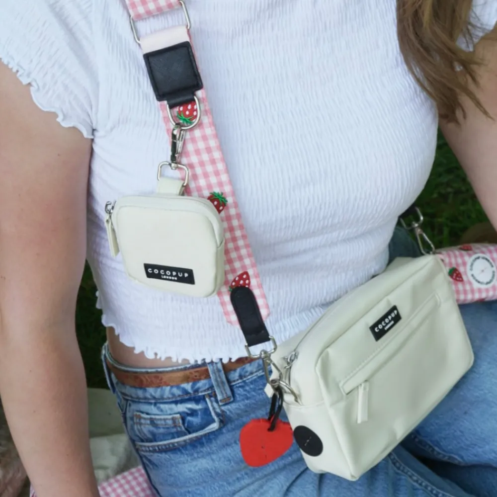Cocopup Bag Straps-Bag Strap - Strawberry Picnic Pup