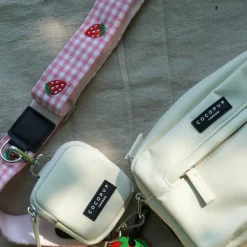 Cocopup Bag Straps-Bag Strap - Strawberry Picnic Pup