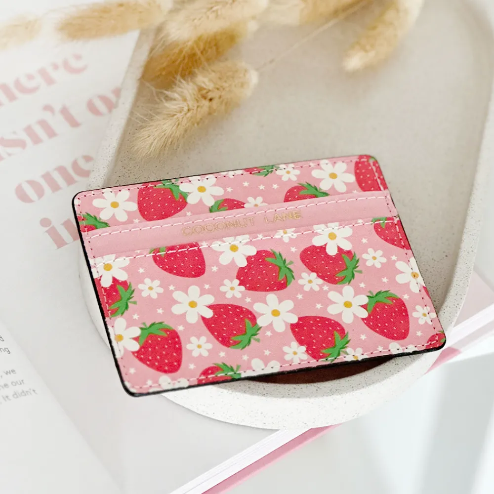 Cocopup Card Holders-Berry Cute Card Holder by Coconut Lane