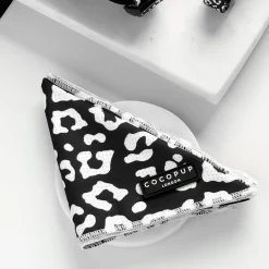 Cocopup Bandanas-Black Leopard Bandana