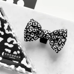 Cocopup Bow Ties-Black Leopard Bow Tie