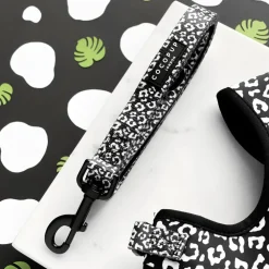 Cocopup Leads | Puppy Leads & Collars-Black Leopard Lead - Puppy