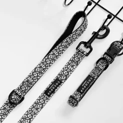 Cocopup Leads | Puppy Leads & Collars-Black Leopard Lead - Puppy