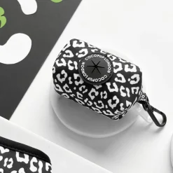 Cocopup Poop Bag Holders | Poop Bag Holders-Black Leopard Poop Bag Holder