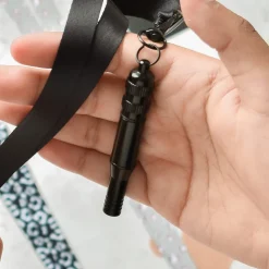 Cocopup Whistles & Lanyards | Whistles & Lanyards-Black Training Whistle
