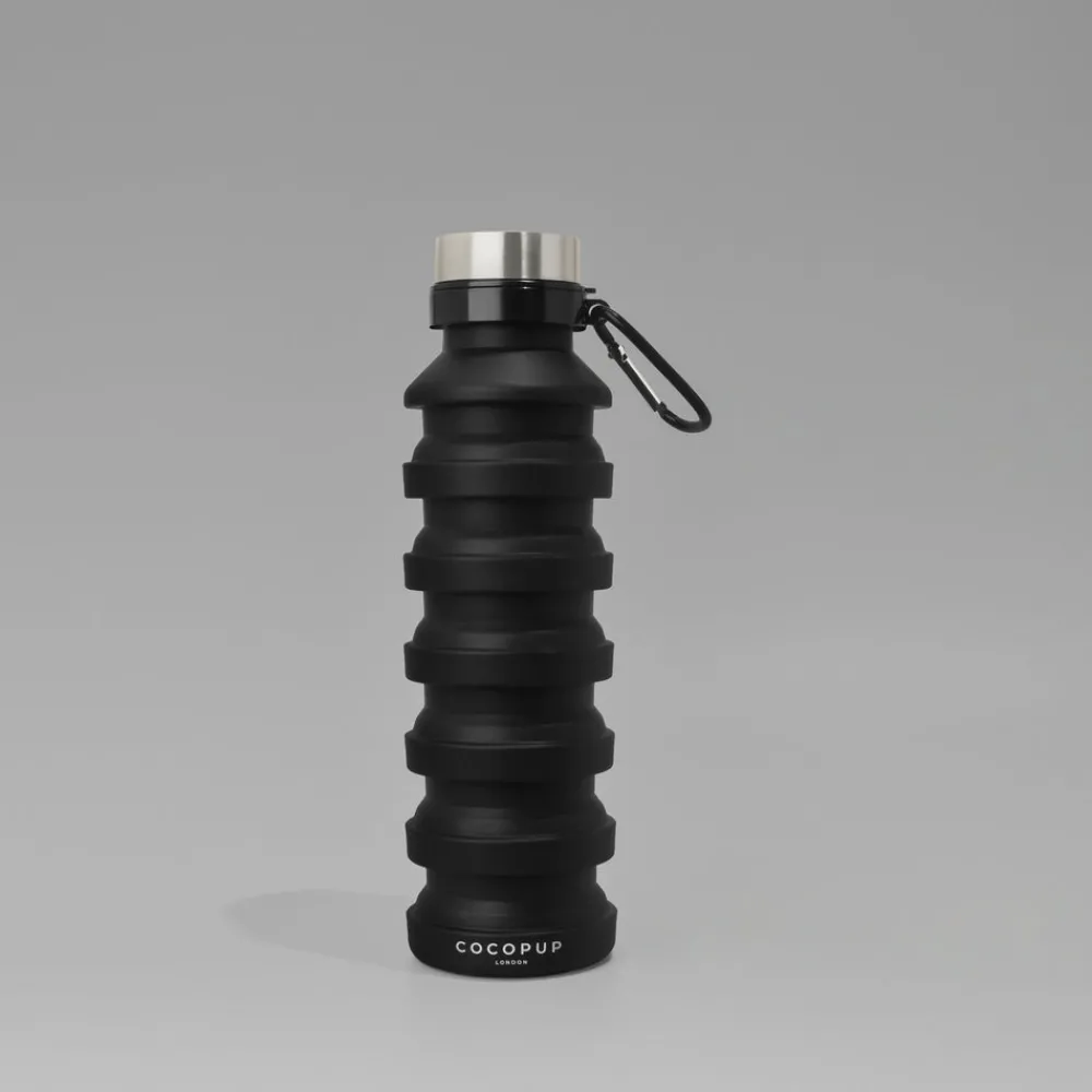 Cocopup Travel Bundle | Travel Bundle-Black Travel Bundle - Water Bottle, Poop Pocket, Foldable Bowl