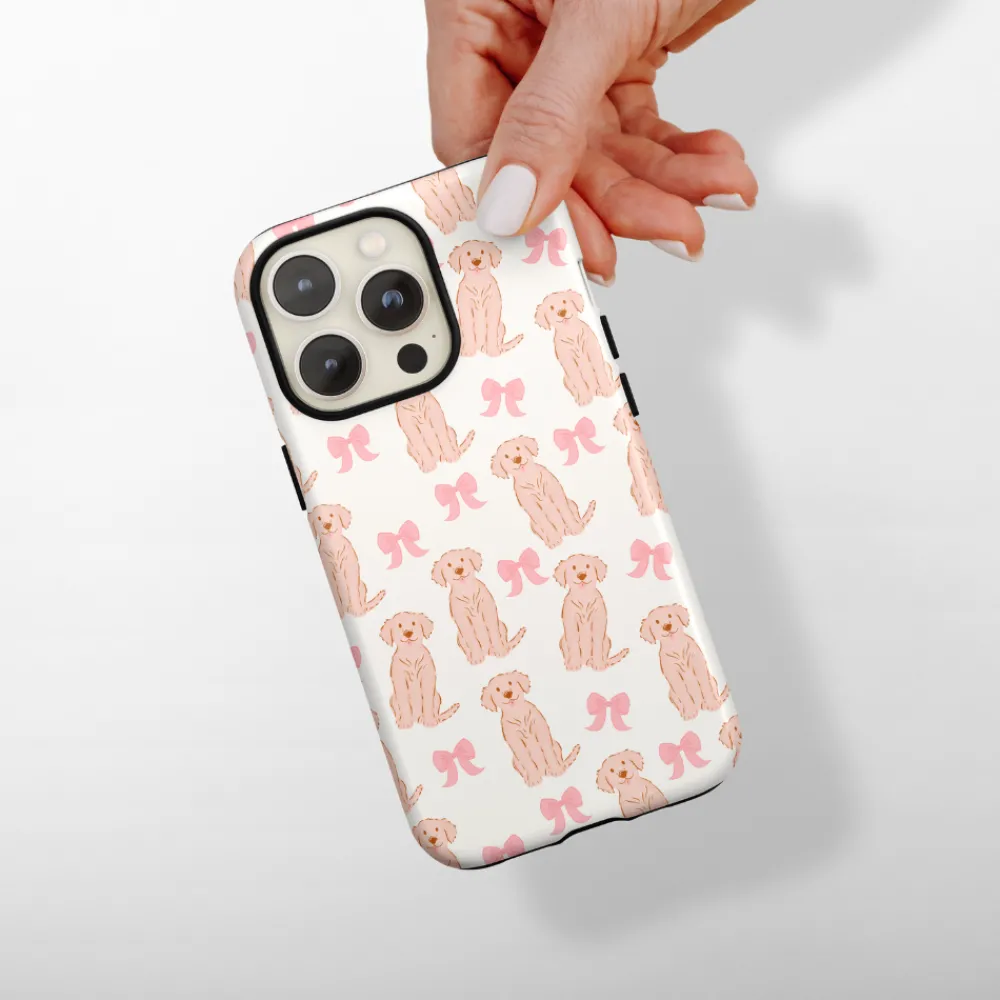 Cocopup Tough Phone Cases-Bows & Besties Tough Phone Case - Golden Retriever