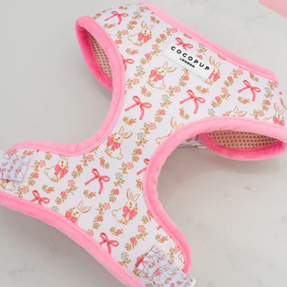 Cocopup Adjustable Neck Harnesses-Bow-tiful Bunny Adjustable Neck HARNESS