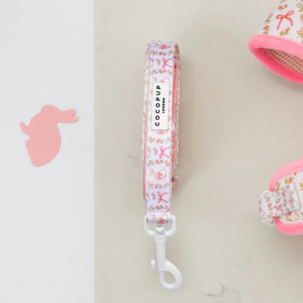 Cocopup Adjustable Harness Bundles-Bow-tiful Bunny Adjustable Neck Harness, Lead & Collar Bundle