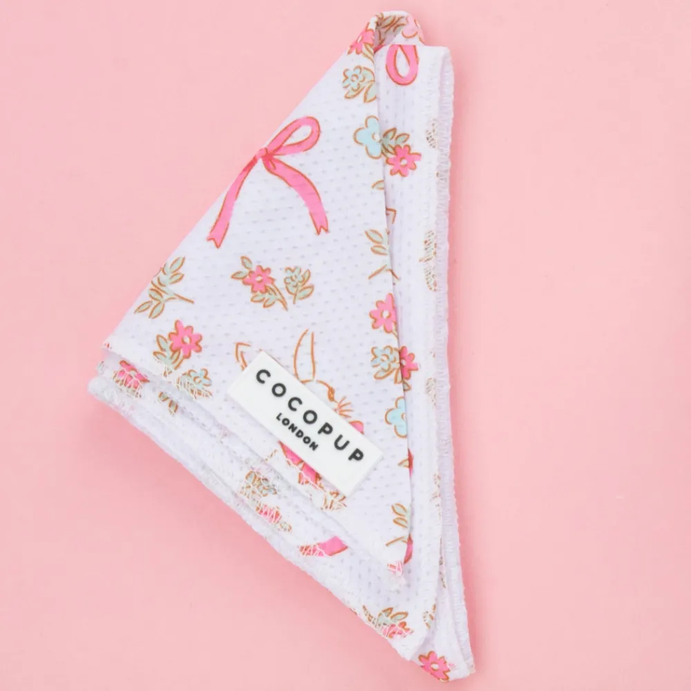 Cocopup Bandanas-Bow-tiful Bunny Bandana