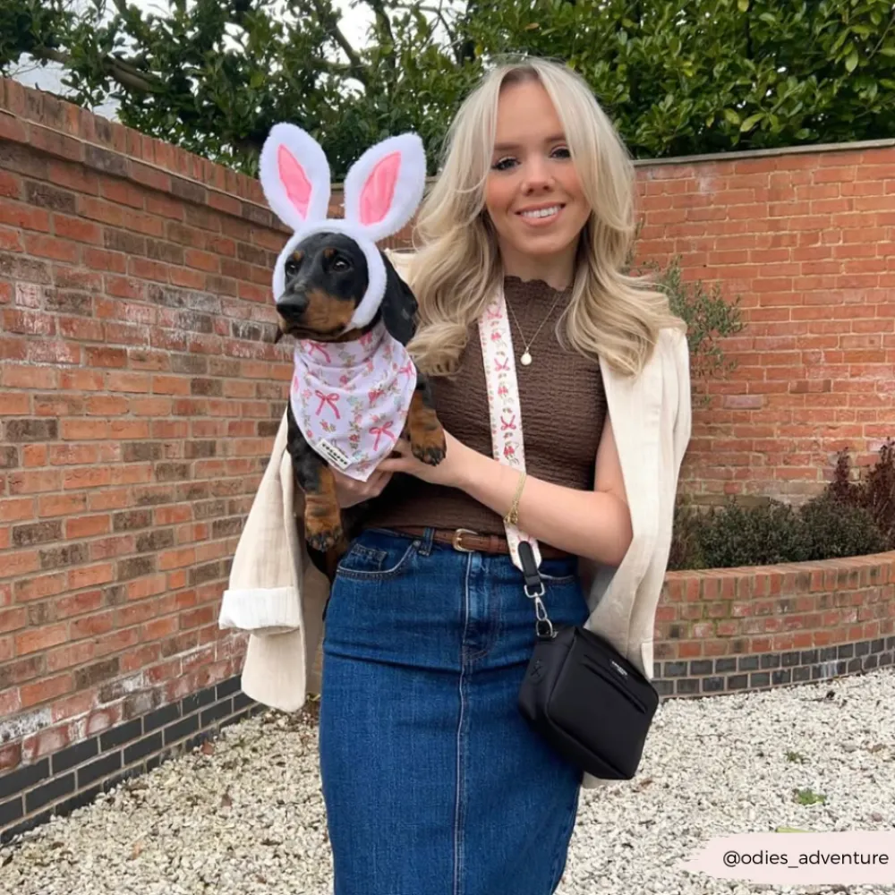 Cocopup Bandanas-Bow-tiful Bunny Bandana