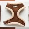 Cocopup Adjustable Neck Harnesses-Brown Aviator Adjustable Neck HARNESS