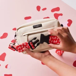 Cocopup Bum Bag Straps-Bum Bag Strap - Red & Pink Leopard