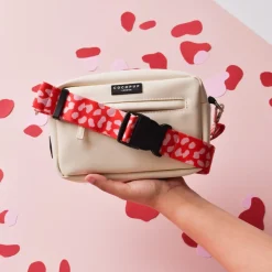 Cocopup Bum Bag Straps-Bum Bag Strap - Red & Pink Leopard