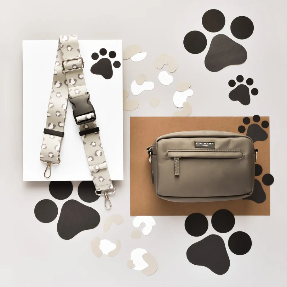 Cocopup Bum Bag Straps-Bum Bag Strap - Sage Leopard