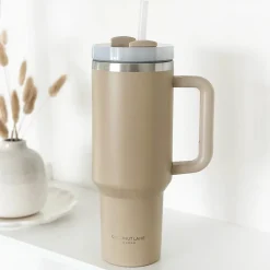 Cocopup Tumblers-Caramel Latte Stainless Steel Tumbler - By Coconut Lane