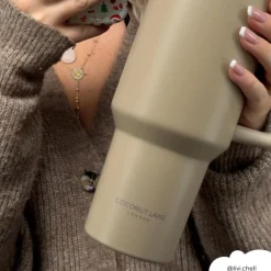 Cocopup Tumblers-Caramel Latte Stainless Steel Tumbler - By Coconut Lane