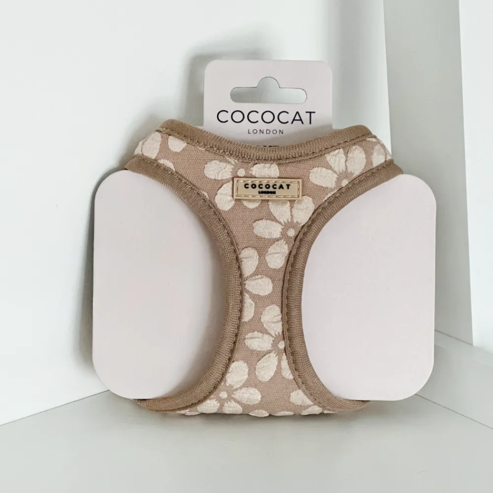 Cocopup Cat Harnesses | Cat Harnesses-Cat Harness - Mocha Flower