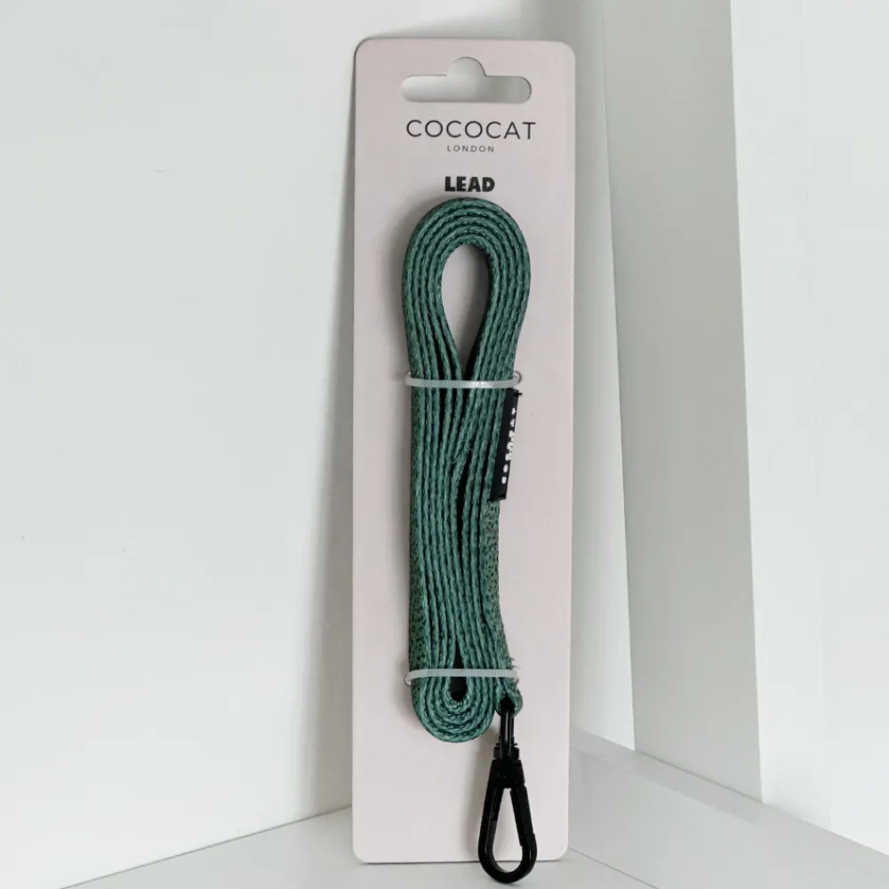 Cocopup Cat Leads | Cat Leads-Cat Lead - Khaki Leopard