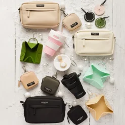 Cocopup Collapsible Water Bottles & Cups | Rucksack Accessories-Collapsible Coffee Cup - Khaki
