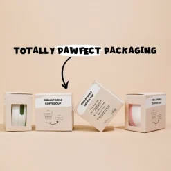 Cocopup Collapsible Water Bottles & Cups | Rucksack Accessories-Collapsible Coffee Cup - Nude