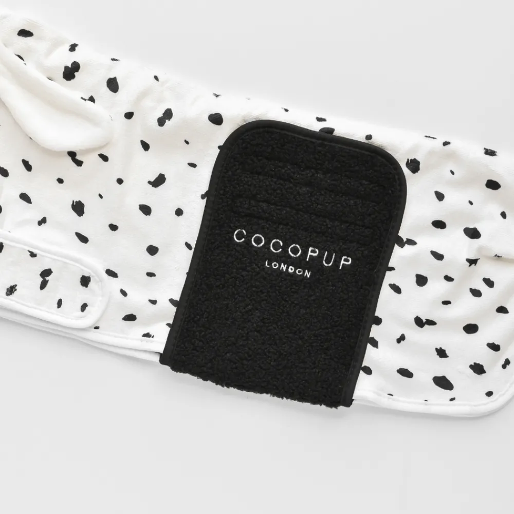 Cocopup Drying Robes ð§-Dalmatian Drying Robe