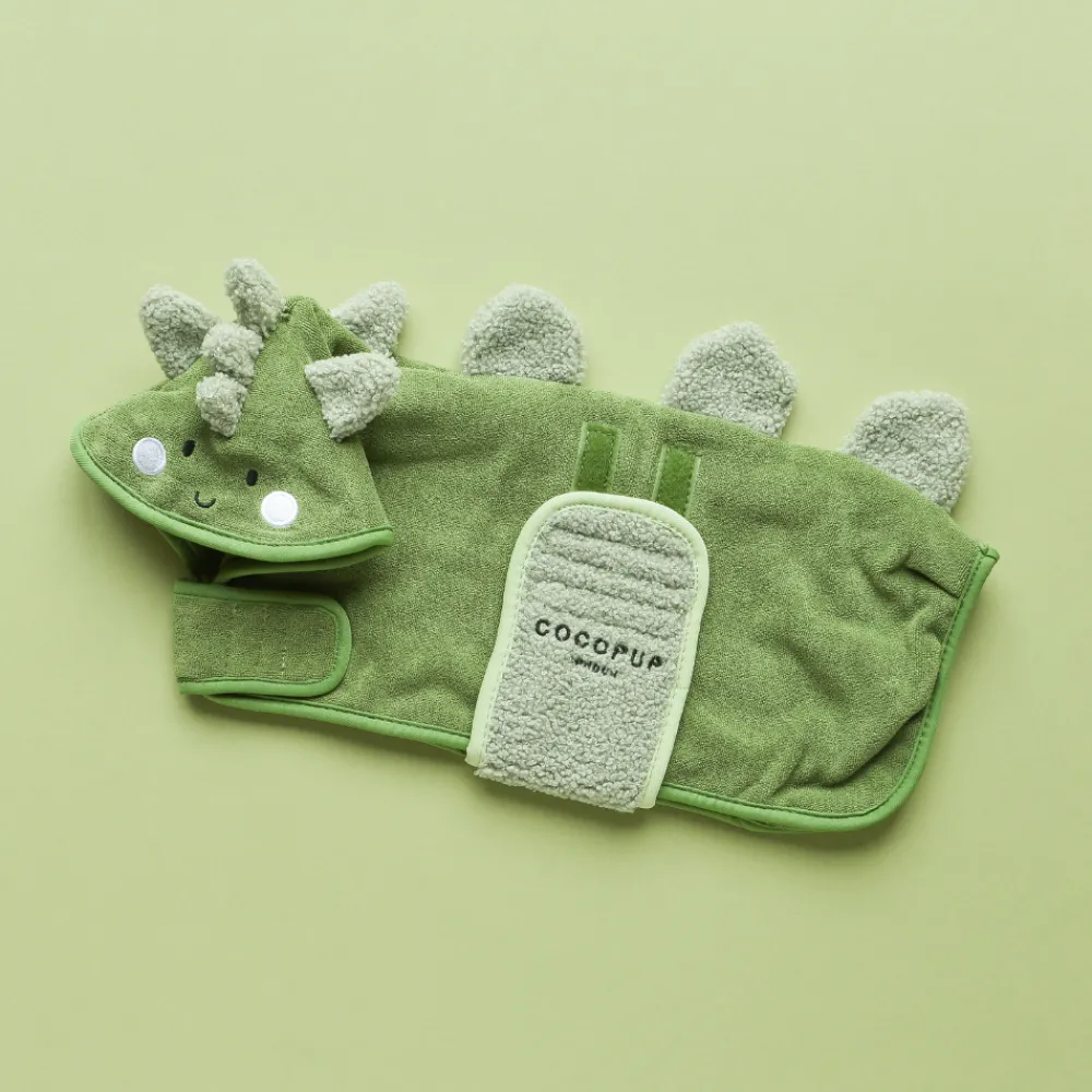 Cocopup Drying Robes ð§-Dinopup Drying Robe