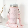Cocopup Tumbler Carry Cases-Ditsy Floral Pink Tumbler Carry Case by Coconut Lane