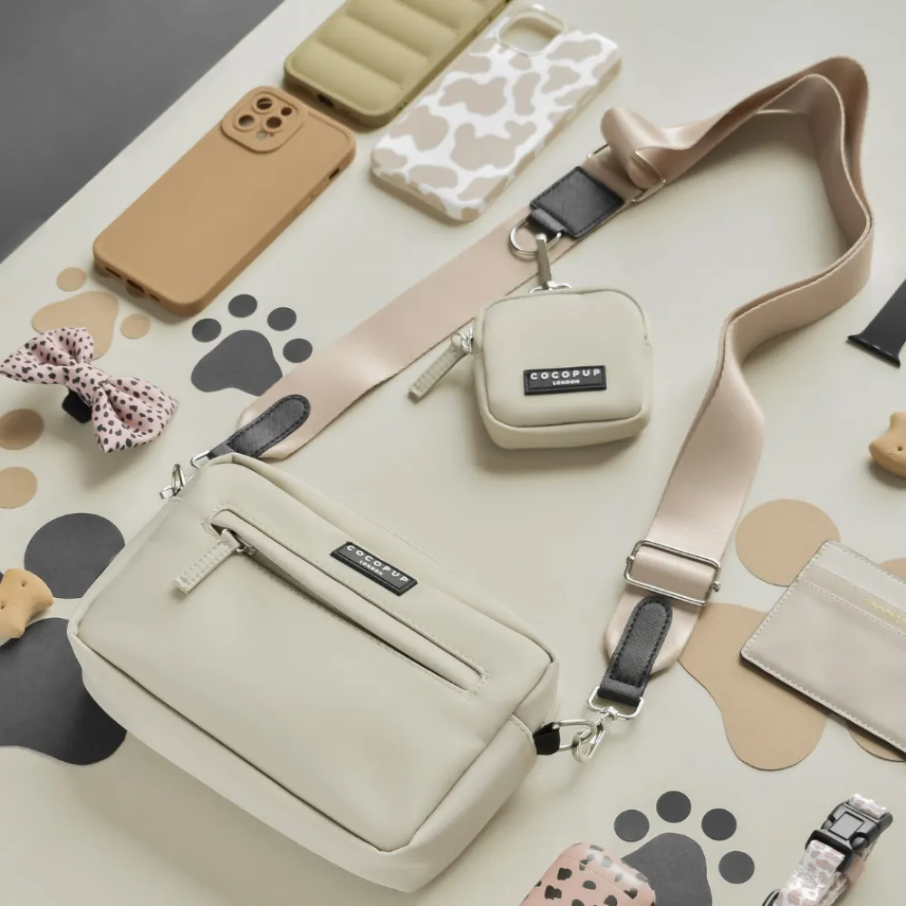 Cocopup Dog Walking Bags | Rucksack Accessories-Dog Walking Bag - Caramel Latte
