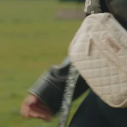 Cocopup Dog Walking Bags-Dog Walking Bag - Cream Quilted