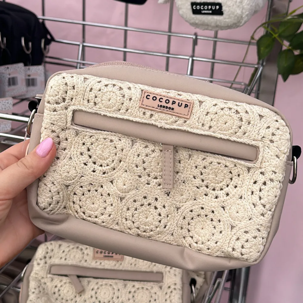 Cocopup Dog Walking Bags | Rucksack Accessories-Dog Walking Bag - Festival Crochet