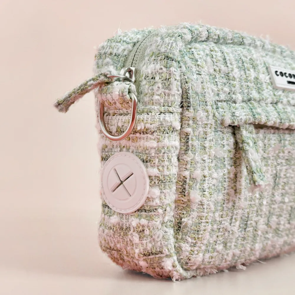 Cocopup Dog Walking Bags-Dog Walking Bag - Matcha Textured Tweed