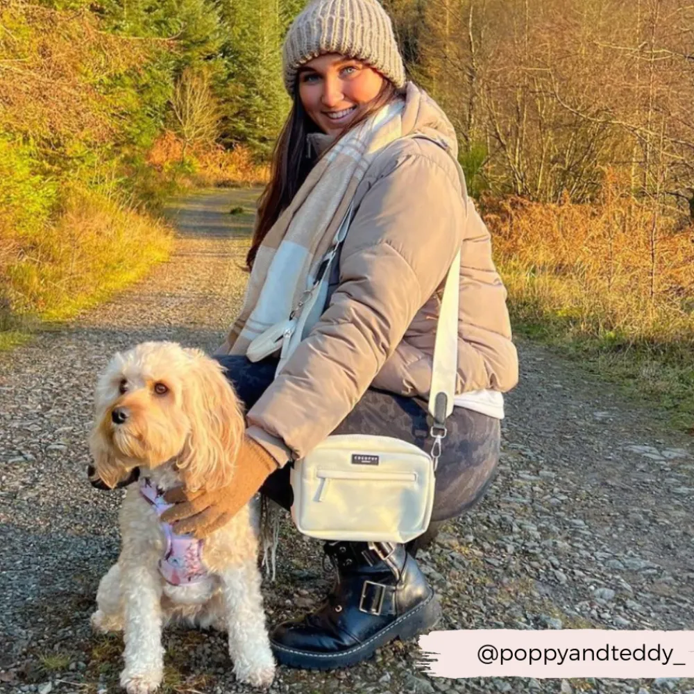 Cocopup Dog Walking Bags-Dog Walking Bag - Oyster White