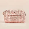 Cocopup Dog Walking Bags-Dog Walking Bag - Pink Textured Tweed