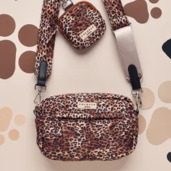 Cocopup Dog Walking Bags-Dog Walking Bag - Quilted Leopard Pup