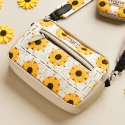 Cocopup Dog Walking Bags | Rucksack Accessories-Dog Walking Bag - Sunflower Patch