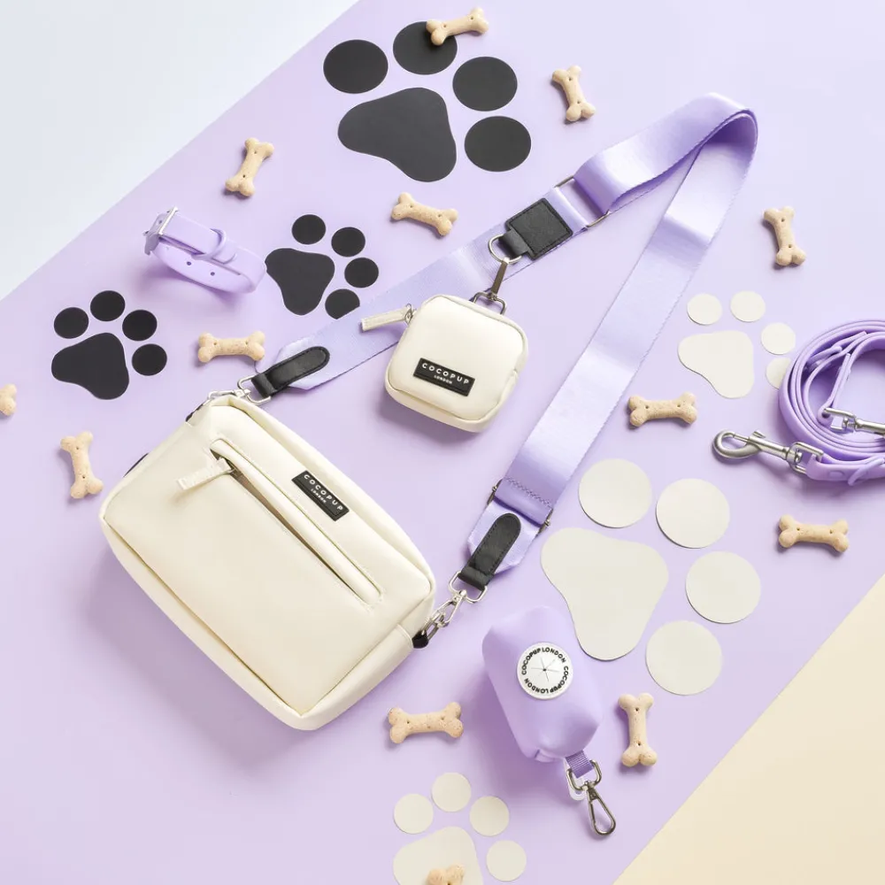 Cocopup Classic Bag Bundles-Dog Walking Bag Bundle - NAKD Parma Violets