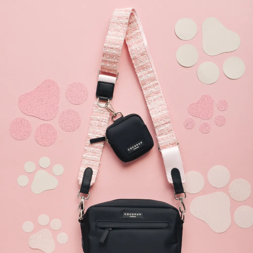 Cocopup Classic Bag Bundles-Dog Walking Bag Bundle - Pink Textured Tweed