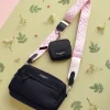 Cocopup Classic Bag Bundles-Dog Walking Black Bag Bundle - Quilted Ditsy Floral Pink
